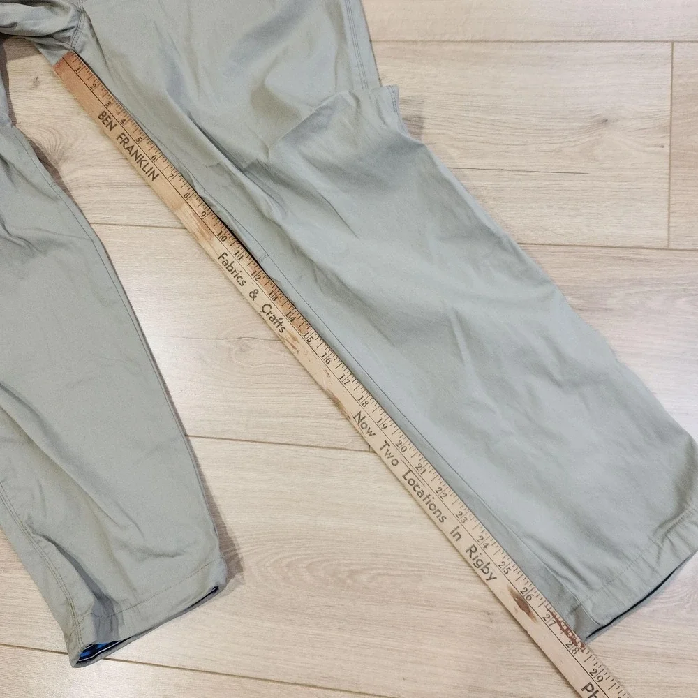 Kuhl Resistor Lite Chino Pants Mens 34x30 Beige Stretch Travel Outdoor Tech